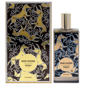 Irish Leather by Memo Paris for Unisex 2.53 oz EDP Spray